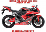 EV-X for Honda CBR 600RR 2009-2012